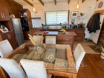 Linda casa con acceso a nautica, Condominio en Ribera Norte lago Villarrica