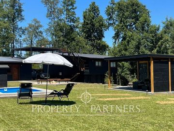 Linda casa con acceso a nautica, Condominio en Ribera Norte lago Villarrica