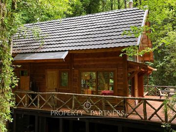Casa refugio en Reserva Biológica Huilo Huilo