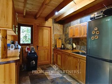 Casa refugio en Reserva Biológica Huilo Huilo
