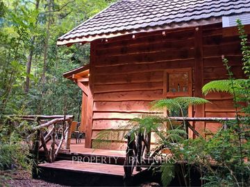Casa refugio en Reserva Biológica Huilo Huilo