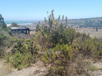 Tunquen, Algarrobo, Hermosa parcela con vista al mar.