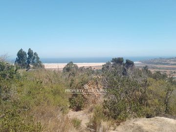 Tunquen, Algarrobo, Hermosa parcela con vista al mar.