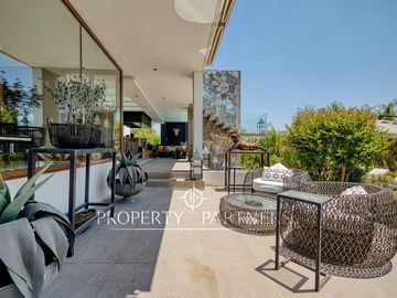 Espectacular casa en Hacienda de Chicureo con gran vista