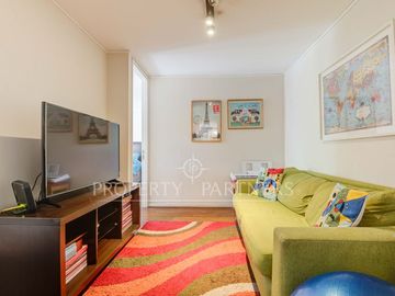 Departamento con home office independiente, sector Pedro de Valdivia, Providencia