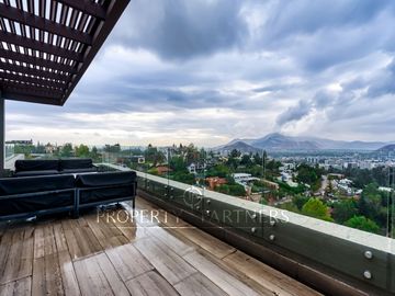Espectacular duplex con  gran vista en Quinchamali