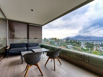 Espectacular duplex con  gran vista en Quinchamali