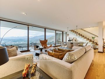 Espectacular duplex con  gran vista en Quinchamali