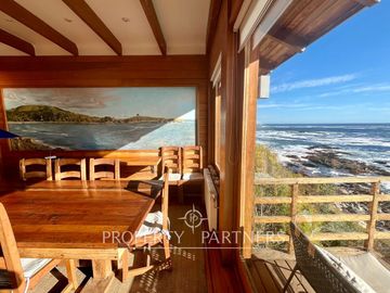Casa Familiar frente al Mar, Primera Línea Zapallar