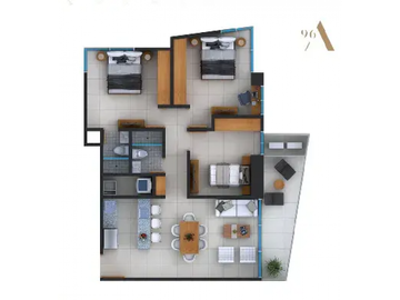 Venta Apartamento PROYECTO ANTILIA 96 Cartagena Cesión de derechos
