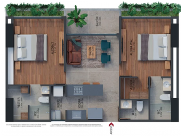 Venta apartamento One Living Envigado Cesión de derechos