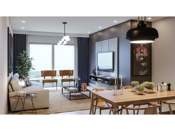 VENTA DE APARTAMENTO EN OCEAN HOUSE, SANTA MARIA VISTA AL GOLF 83m2