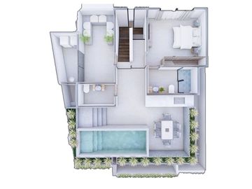 CASA EN VENTA EN PUERTO CANCUN LA LAGUNA QUINTANA ROO