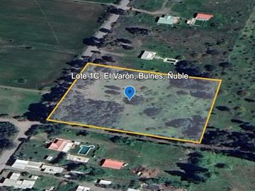 Terreno de 8.500 M2, sector El Varón, Bulnes, Ñuble
