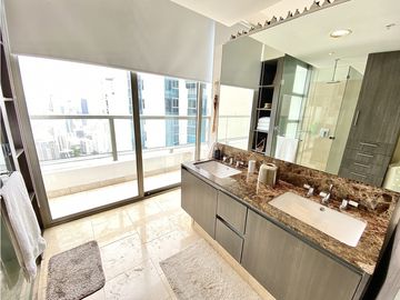 Piso Alto, Amoblado, Vista al Mar en JW Marriott, Modelo diferente!