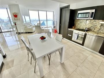 Piso Alto, Amoblado, Vista al Mar en JW Marriott, Modelo diferente!