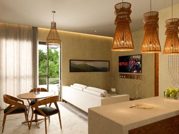 Monarca 28, Playa del Carmen,  5 tipos de apartamentos exclusivos para elegir