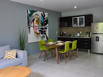 Monarca 28, Playa del Carmen,  5 tipos de apartamentos exclusivos para elegir