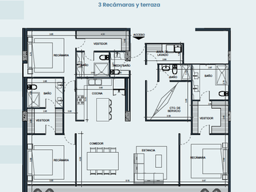 Penthouse (234) en Venta en Torre Insignia en Santa Gertrudis Copo