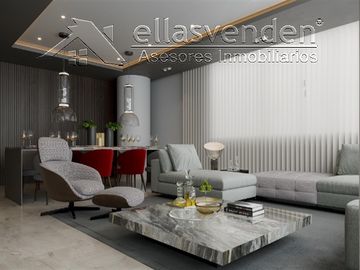 PRO1588 Departamentos en Venta, Del Valle en San Pedro Garza Garcia