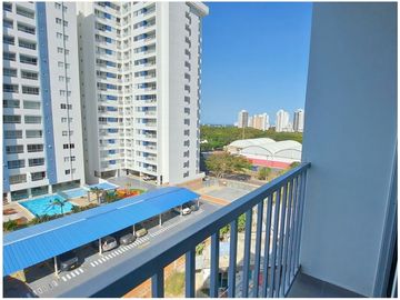 Venta de apartamento amoblado tipo loft El Mayor Santa Marta-V