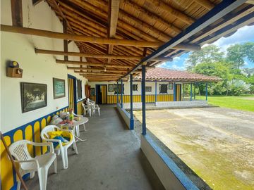Se Vende Finca El Caimo Vista Cañon Rio Quindío