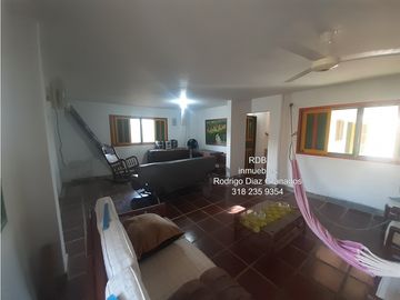 SANTA VERONICA, JUAN DE ACOSTA, ATLANTICO, VENTA CASA PLAYA ESTRATO 2