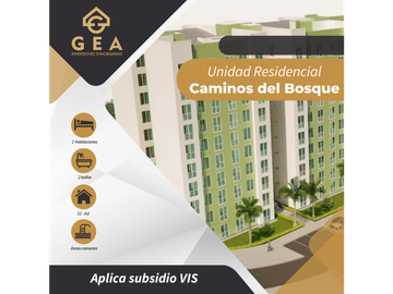 PROYECTO-GEA Vende Apto en Caminos del Bosque Aplica Subsidio VIS