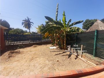 SANTA VERONICA JUAN DE ACOSTA VENTA CASA CAMPESTRE AMOBLADA 130 M2