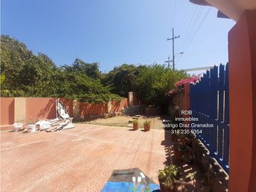 SANTA VERONICA JUAN DE ACOSTA VENTA CASA CAMPESTRE AMOBLADA 130 M2