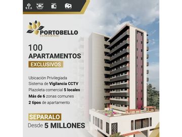 PROYECTO-GEA VENDE APARTAMENTOS EN PORTOBELLO-PISOJE LA XIMENA