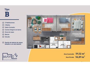 Se Vende Apartamento Alquiler  Turístico La Tebaida Quindio Planos