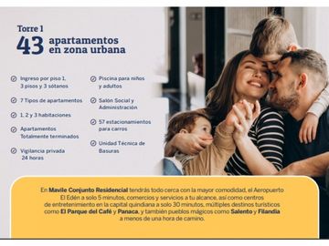 Se Vende Apartamento Alquiler  Turístico La Tebaida Quindio Nuevo