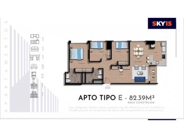 Proyecto Apartamentos Norte Sky 15, Armenia Quindio