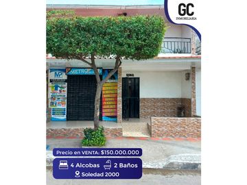 Casa en venta / soledad 2000