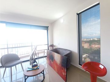 SE VENDE HERMOSO APARTA-ESTUDIO AMOBLADO EN EL BARRIO LA FLORA