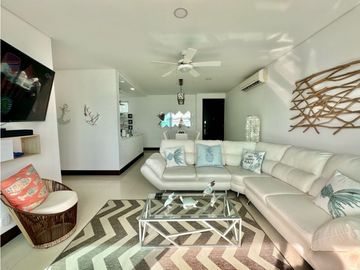 VENDO APARTAMENTO REMODELADO EN CARTAGENA EN CASTILLOGRANDE