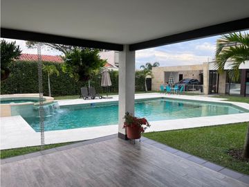 Casa campestre en condominio cerrado en venta Rozo Valle Colombia