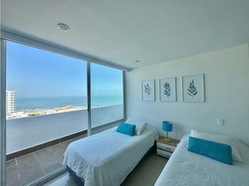 VENDO APARTAMENTO EN CARTAGENA CON VISTA AL MAR EN CRESPO