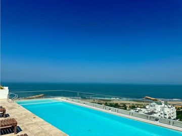 VENDO APARTAMENTO EN CARTAGENA CON VISTA AL MAR EN CRESPO