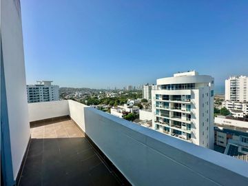 VENDO APARTAMENTO EN CARTAGENA CON VISTA AL MAR EN CRESPO