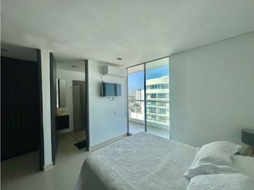 VENDO APARTAMENTO EN CARTAGENA CON VISTA AL MAR EN CRESPO