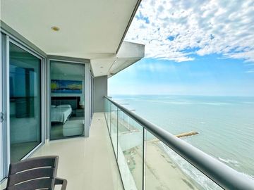 Apartamento en Venta en Edificio Morros City Bocagrande Cartagena