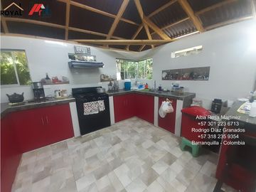SANTA VERONICA, JUAN DE ACOSTA, COLOMBIA, VENTA CABAÑA o CASA DE PLAYA