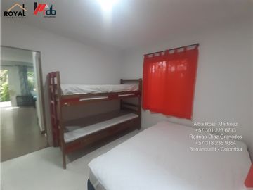 SANTA VERONICA, JUAN DE ACOSTA, COLOMBIA, VENTA CABAÑA o CASA DE PLAYA