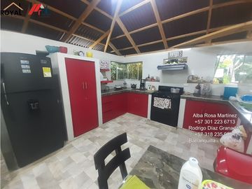 SANTA VERONICA, JUAN DE ACOSTA, COLOMBIA, VENTA CABAÑA o CASA DE PLAYA