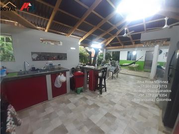 SANTA VERONICA, JUAN DE ACOSTA, COLOMBIA, VENTA CABAÑA o CASA DE PLAYA