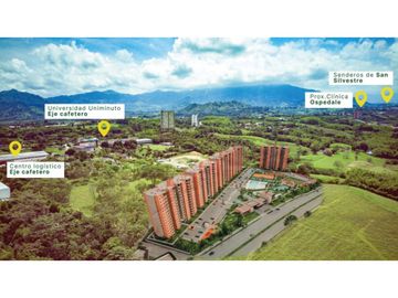 VENTA APARTAMENTOS SOBRE PLANOS CERRITOS PEREIRA