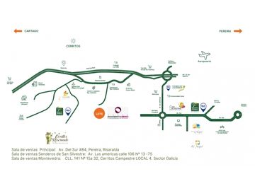 VENTA APARTAMENTOS SOBRE PLANOS CERRITOS PEREIRA