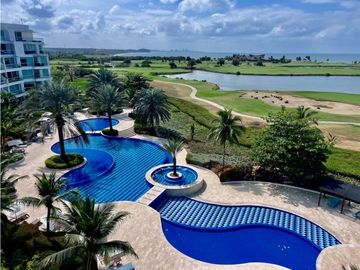 VENTA REMODELADO PENTHOUSE KARIBANA CARTAGENA BEACH GOLF